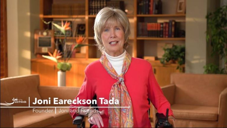 Joni Eareckson Tada Endorsement