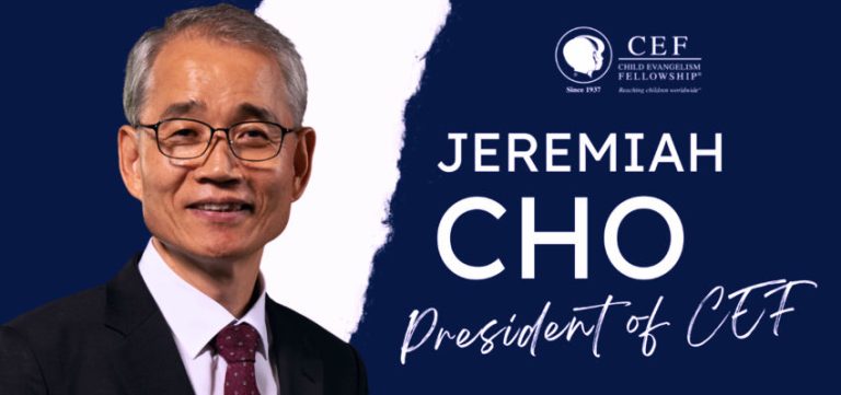 New President Jeremiah Cho